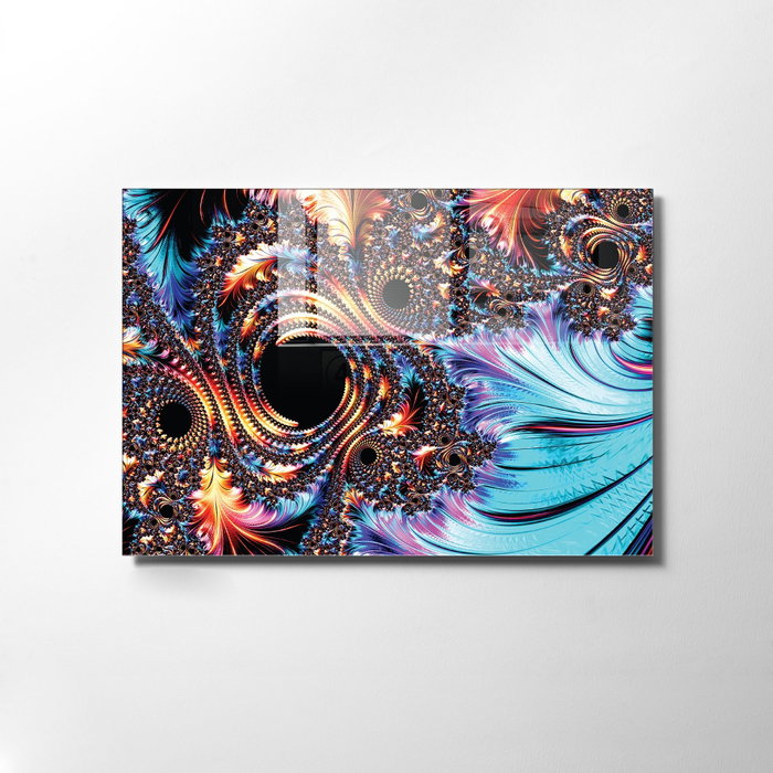 Wallity Pintura Decorativa de Vidrio Templado Multicolor 70 x 100 cm Wallity Pintura Decorativa de Vidrio Templado Multicolor 70 x 100 cm